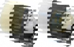 Locking Inlet: Connector, Industrial, L15-30R, 250V, Black & White